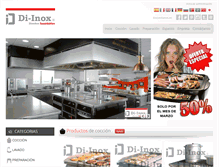 Tablet Screenshot of dinox.com.mx